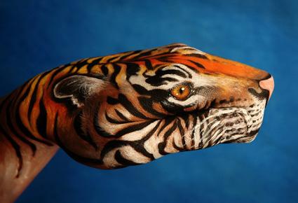 فن الرسم على اليدين "Hand Art"